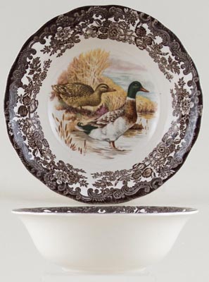 Cereal or Dessert Bowl Mallards c1970
